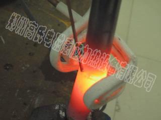 利用高频感应加热炉对管子进行焊接热处理